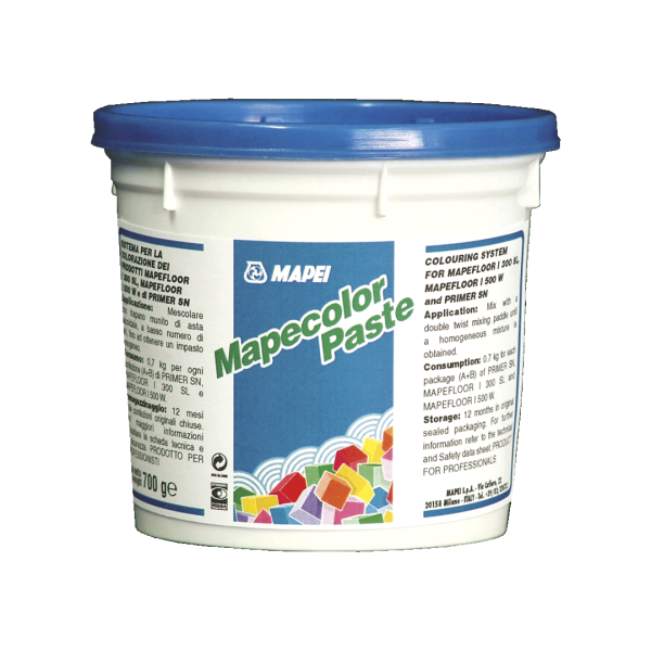 MAPECOLOR PASTE MAPEI - Sistema per la colorazione dei sistemi Mapefloor
