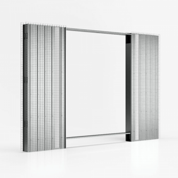 SCRIGNO SCRIGNOTECH -  Controtelai per porte scorrevoli anta doppia (pareti intonacate)