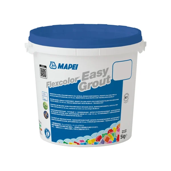 FLEXCOLOR EASY GROUT MAPEI 5 kg - Riempitivo polimerico in pasta per fughe da 2 a 10 mm