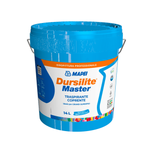 DURSILITE MASTER MAPEI 14 l - Idropittura murale, traspirante e coprente